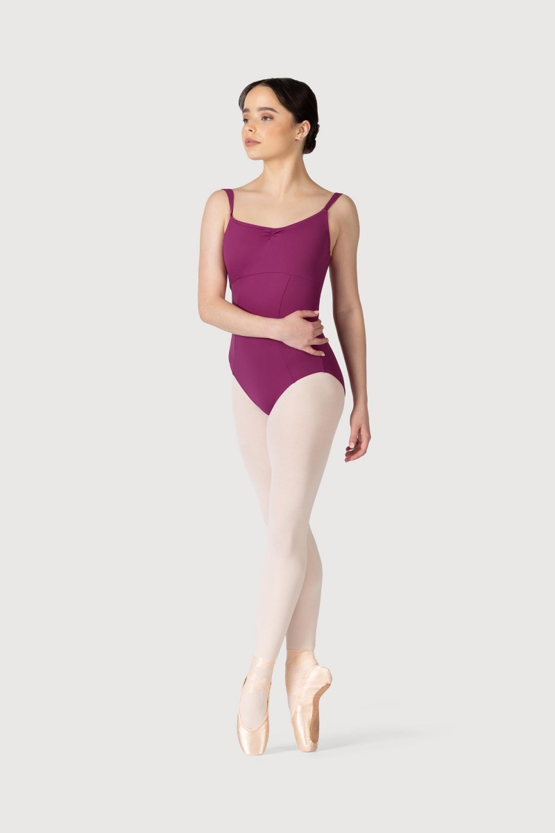 Women's Bloch Paradise Leotards Boysenberry | USEAH17361