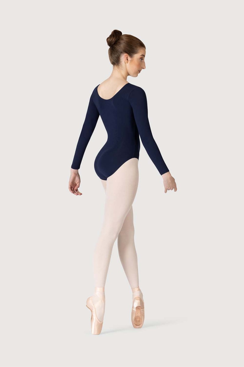 Women's Bloch Perla Leotards Navy | EUSHC69498