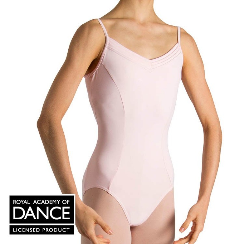 Women\'s Bloch RAD Rosanna Examination Leotards Candy Pink | USDYB14060