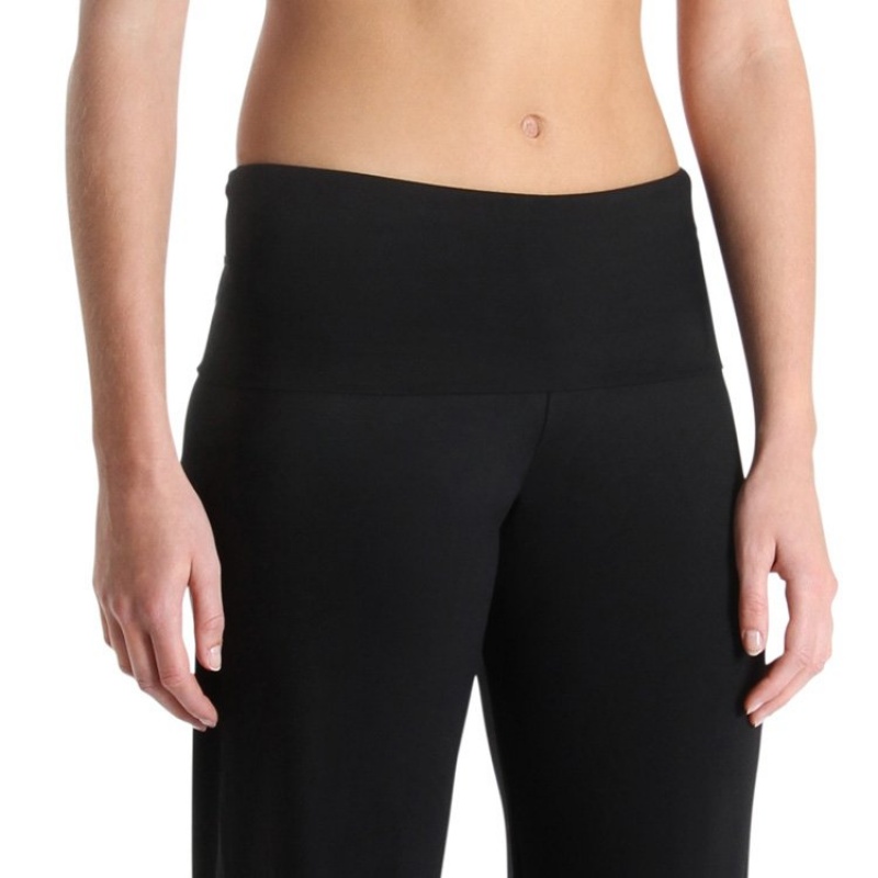 Women's Bloch Roll Down Bottoms Black | DUSVO19401