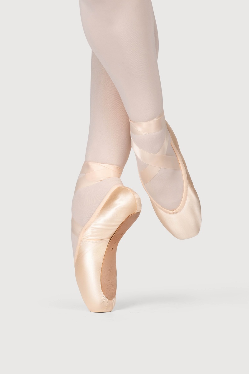 Women\'s Bloch Suprima Pointe Shoes Pink | PUSQX11636