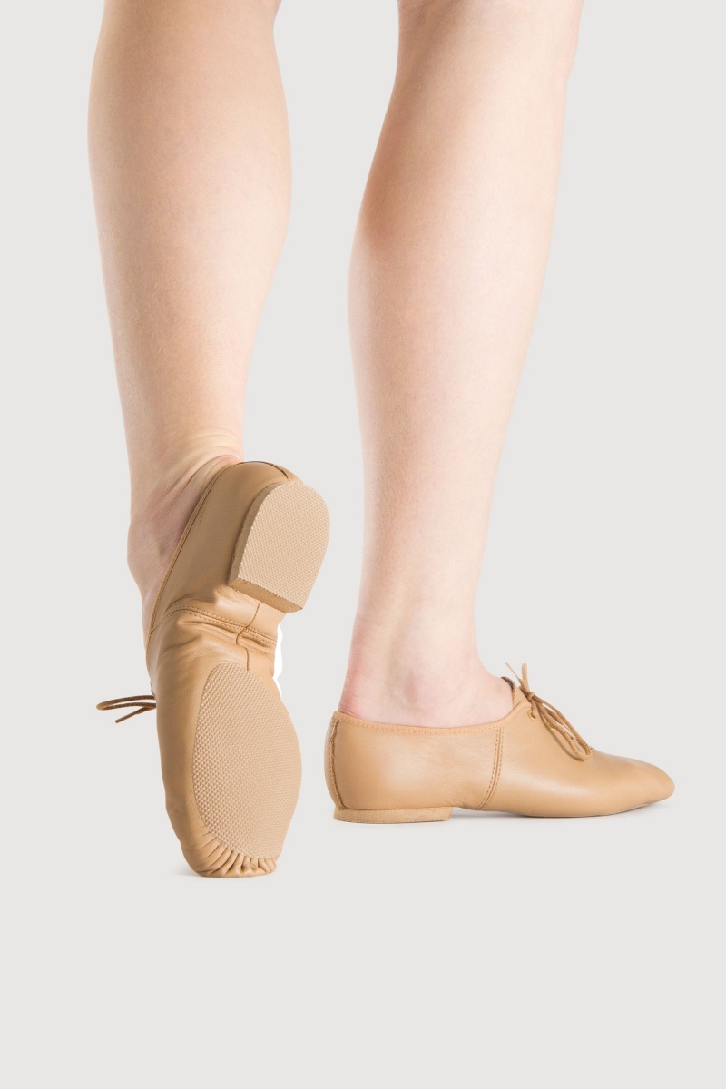 Women's Bloch Ultraflex Jazz Tan | USXMI67784