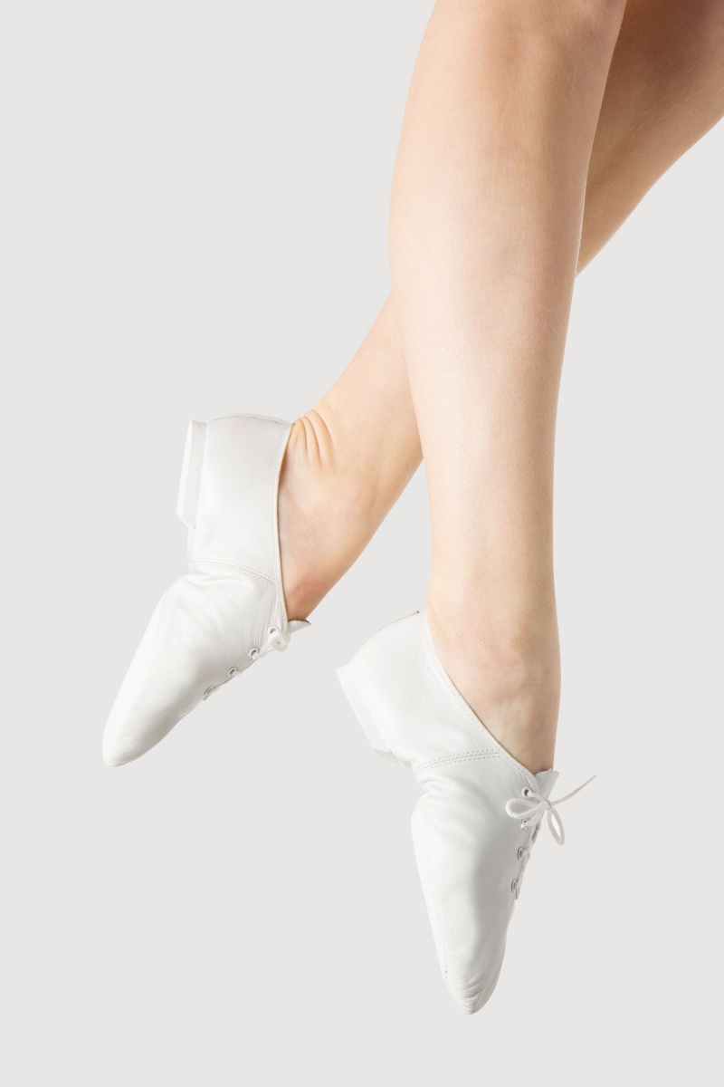 Women's Bloch Ultraflex Jazz White | USNEJ48260